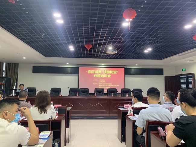 大足開展“春雨潤苗”專題培訓(xùn) 為中小微企業(yè)解困添動(dòng)力