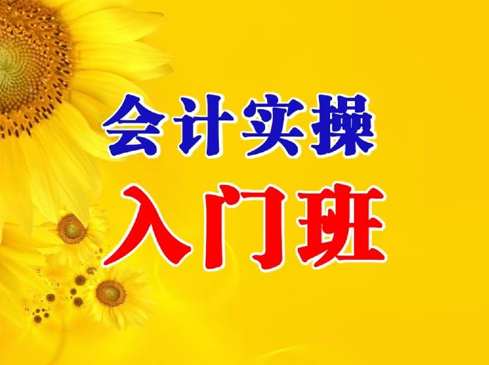 【新春特惠】銳遠(yuǎn)長(zhǎng)壽校區(qū)2025會(huì)計(jì)入門(mén)導(dǎo)入班